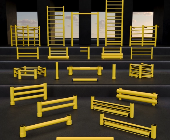 Kunststof aanrijdbeveiliging